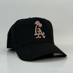 LA to LV | Candy-Black Snapback hat